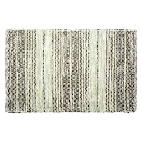 DII® Variegated Artichoke Recycled Yarn Rug, 2ft. x 3ft.